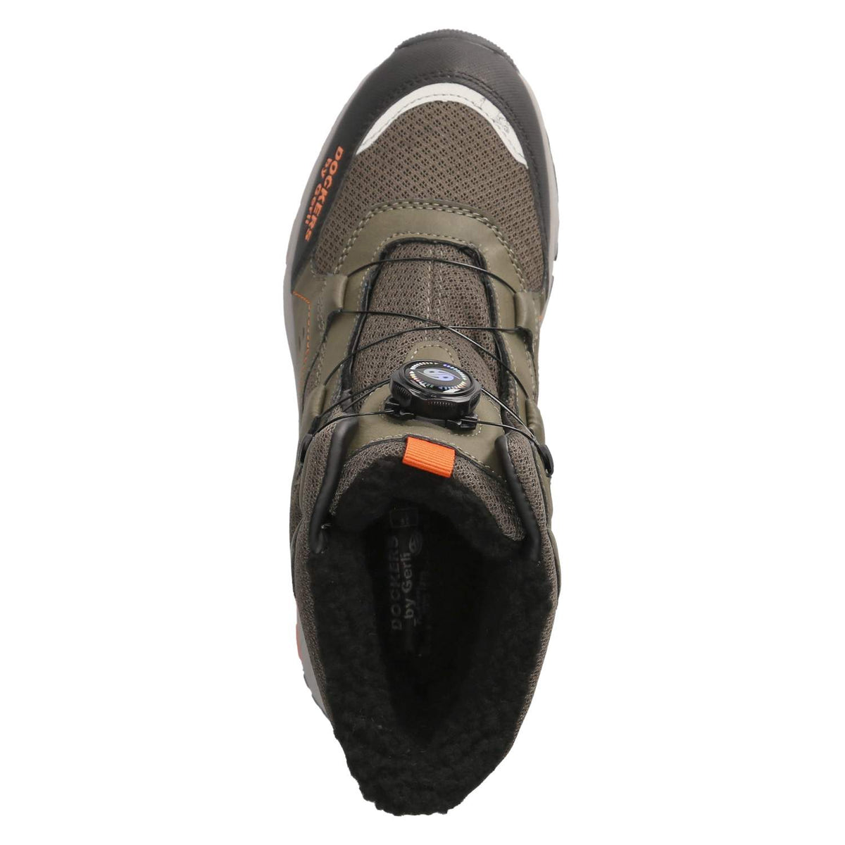 Schnürstiefeletten Grün