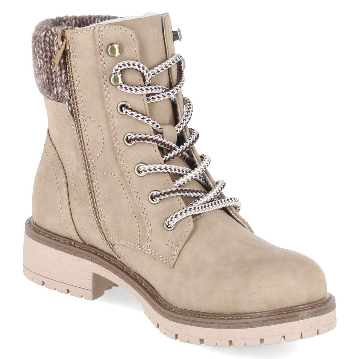Schnürboots Braun