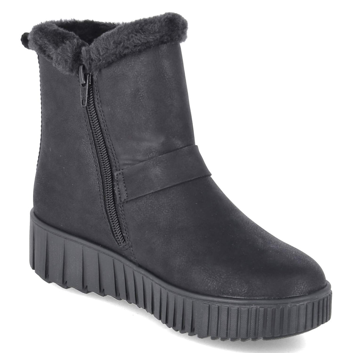 Winterstiefeletten Schwarz