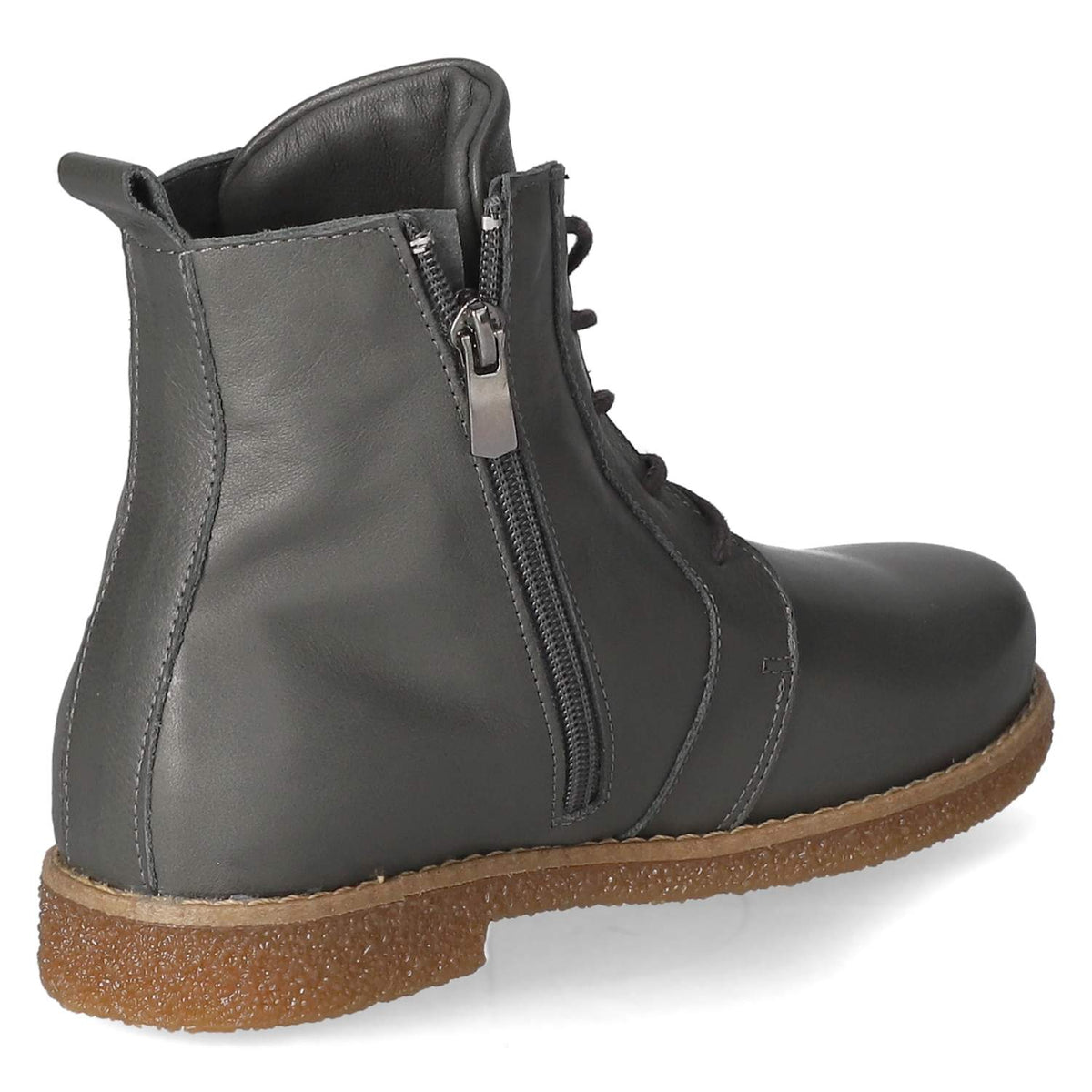 Schnürstiefeletten Grau