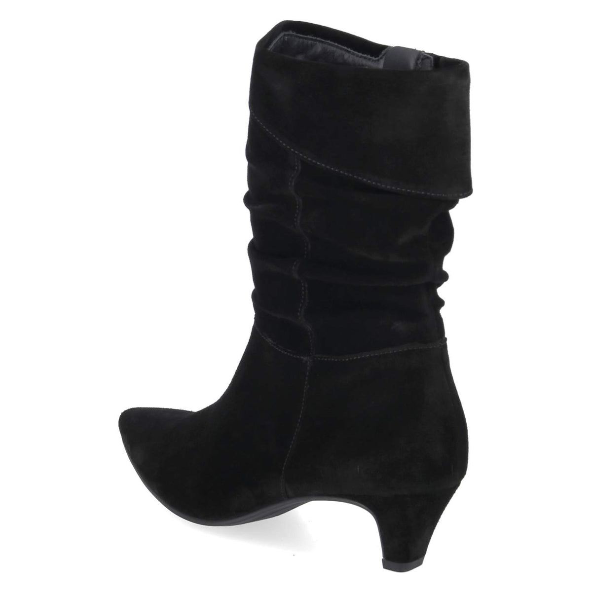 Slouchy Boot Stiefeletten Schwarz