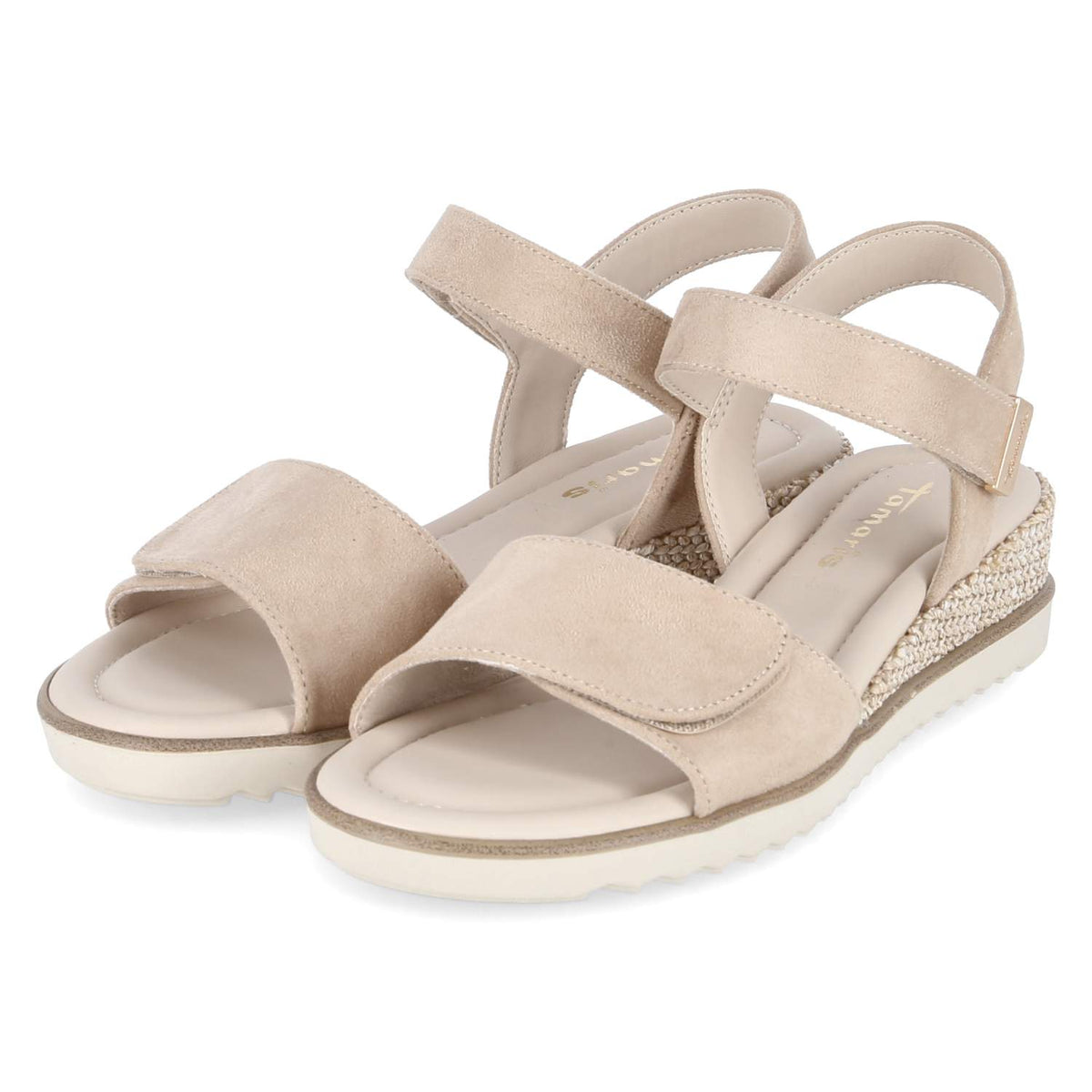Keilsandaletten Beige