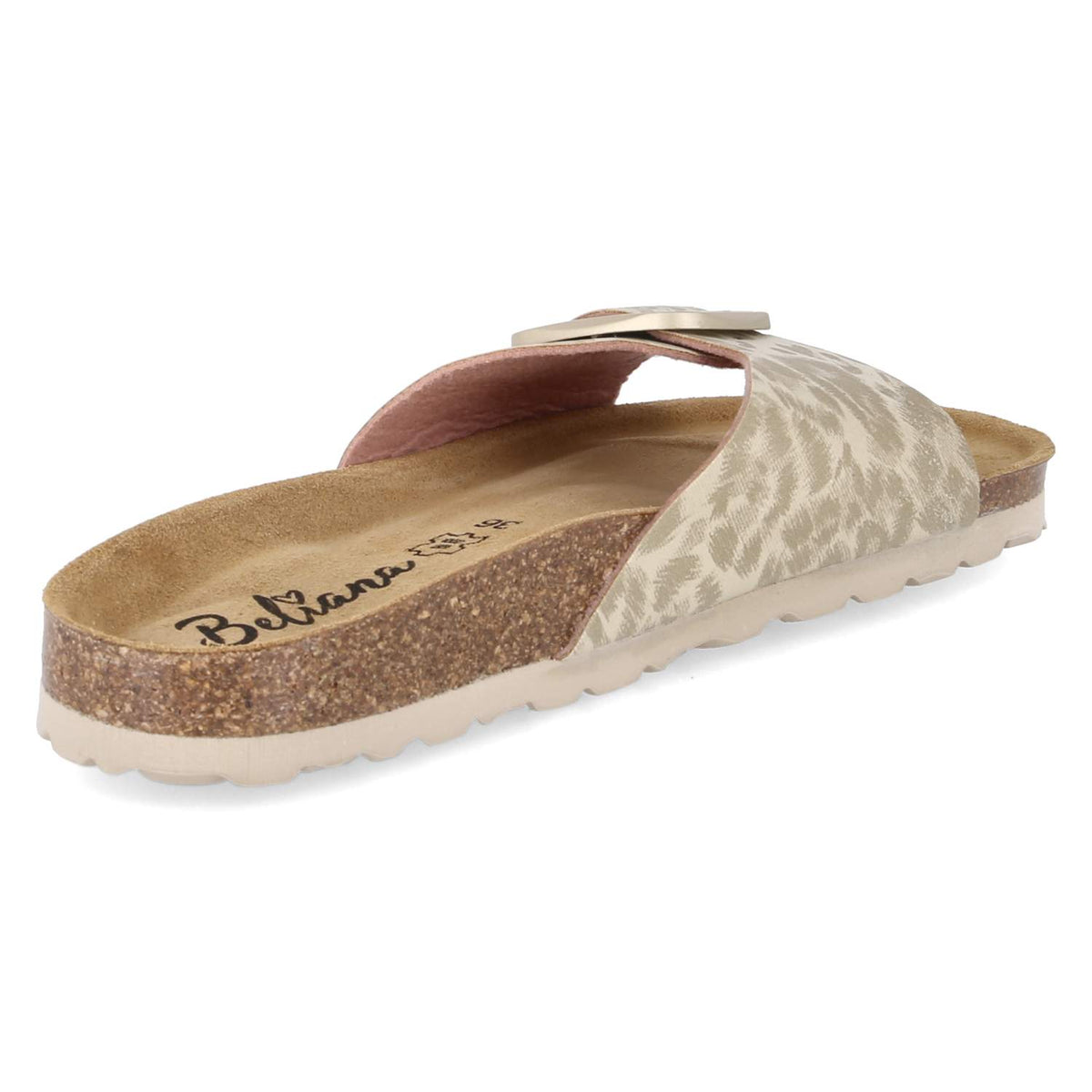 Pantoletten Beige