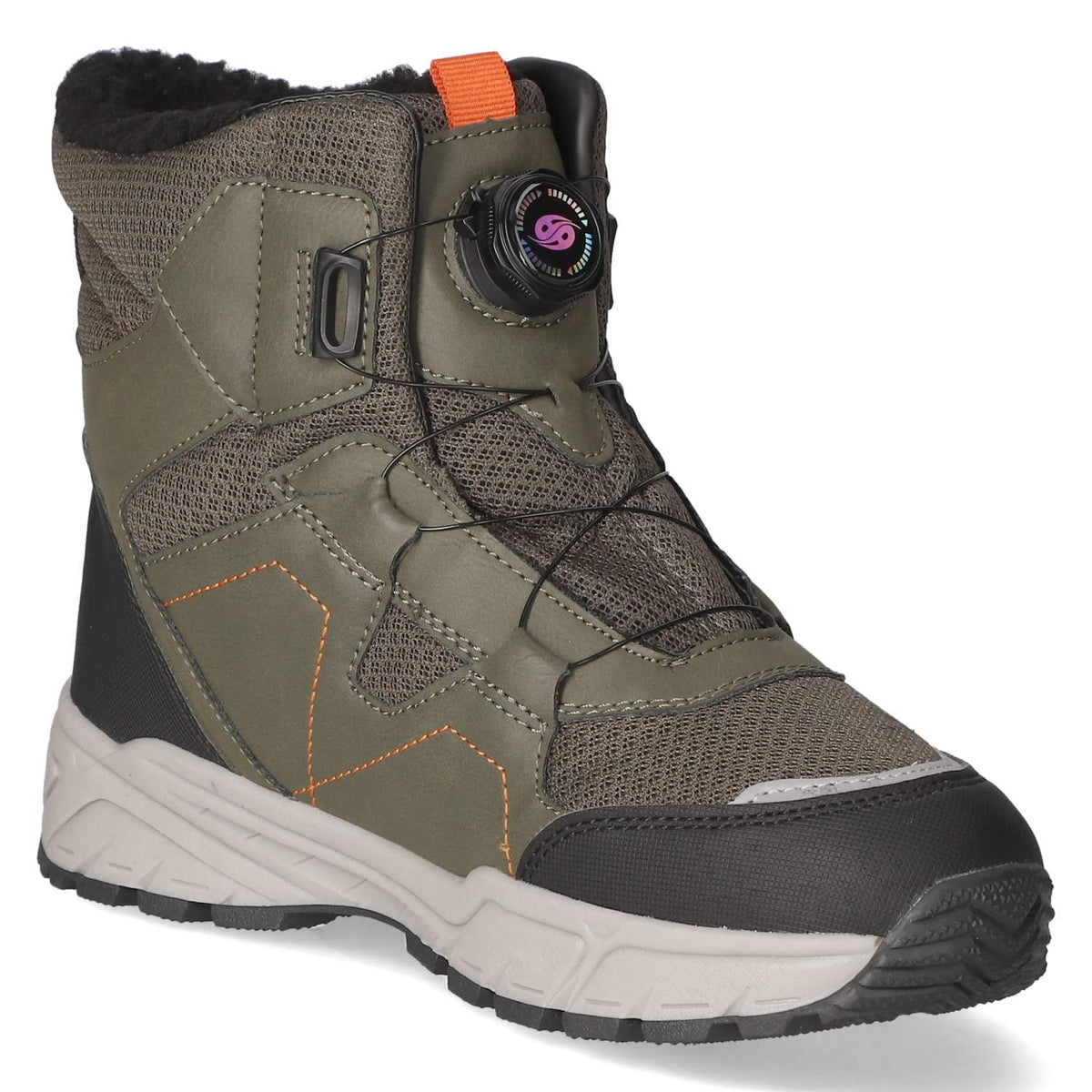 Schnürstiefeletten Grün