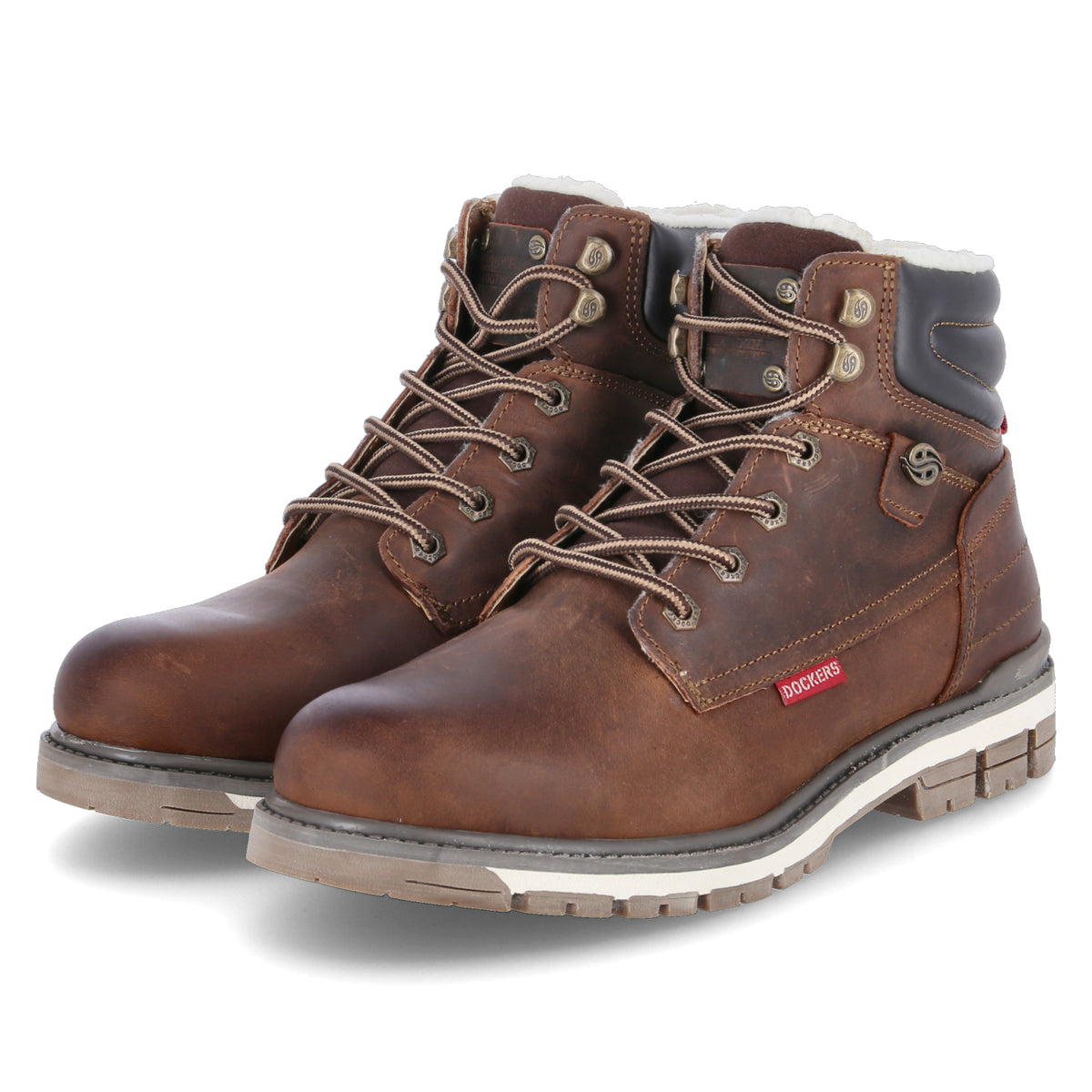 Schnürboots Braun