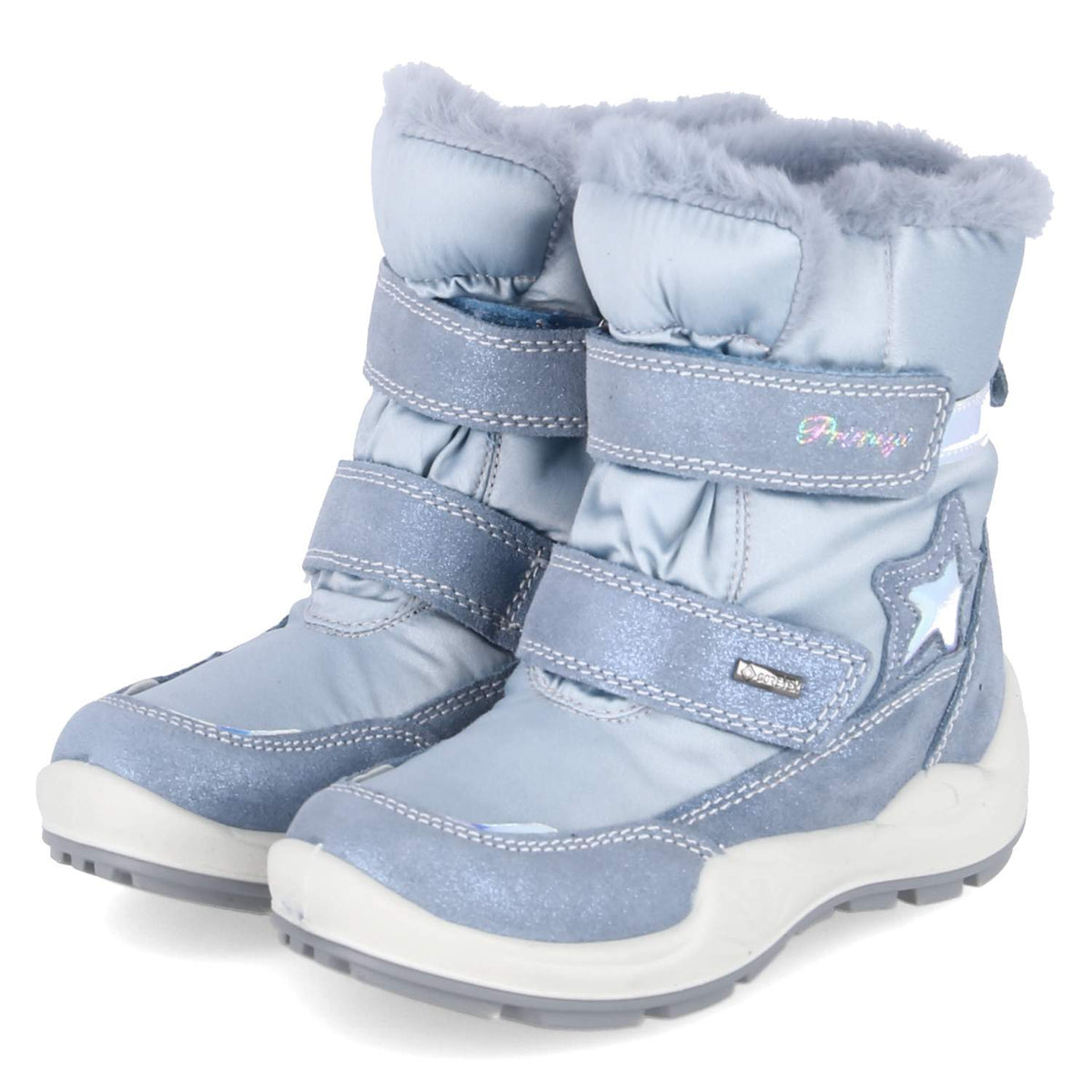 Snowboots Blau