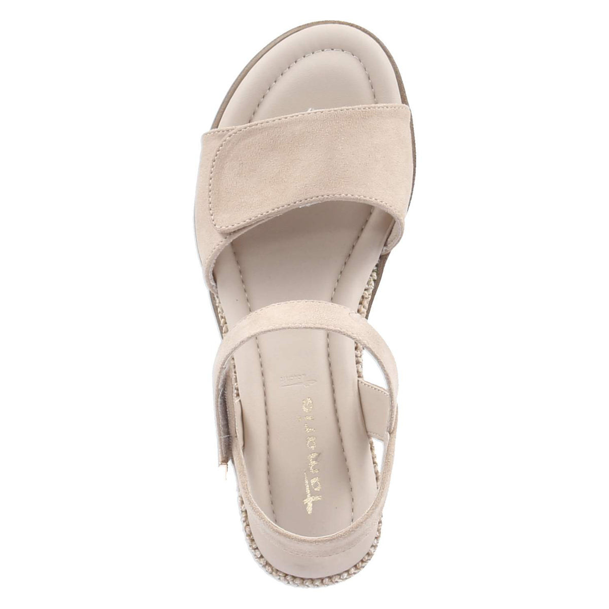 Keilsandaletten Beige