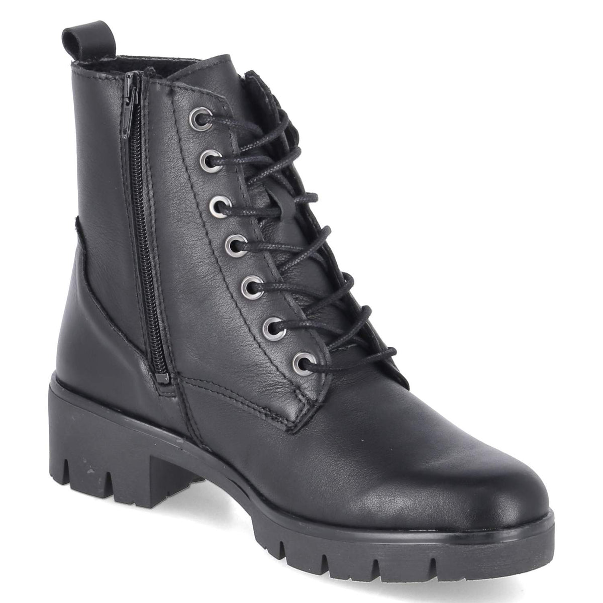 Schnürboots MOLLY 03 Schwarz