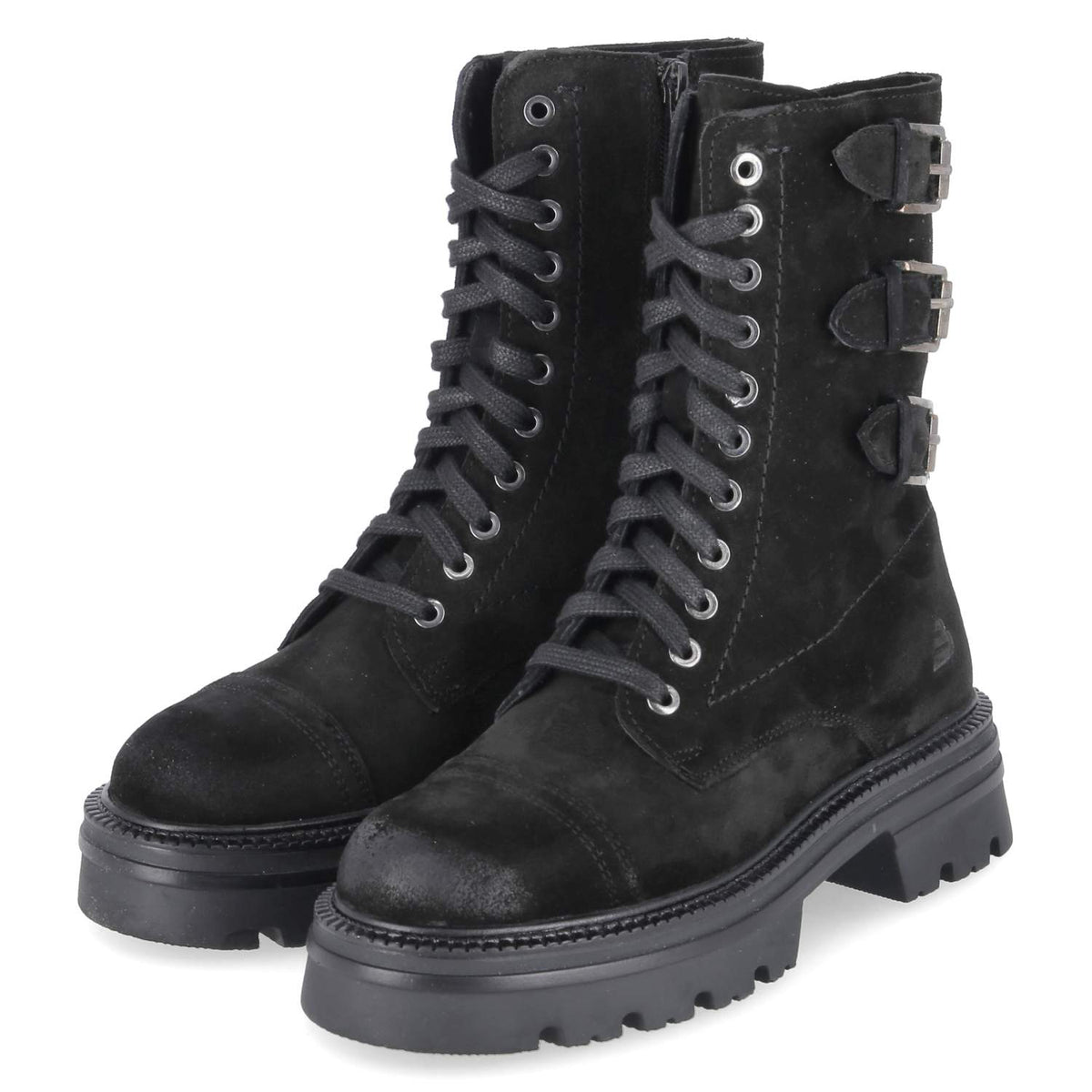 Biker Boots Schwarz