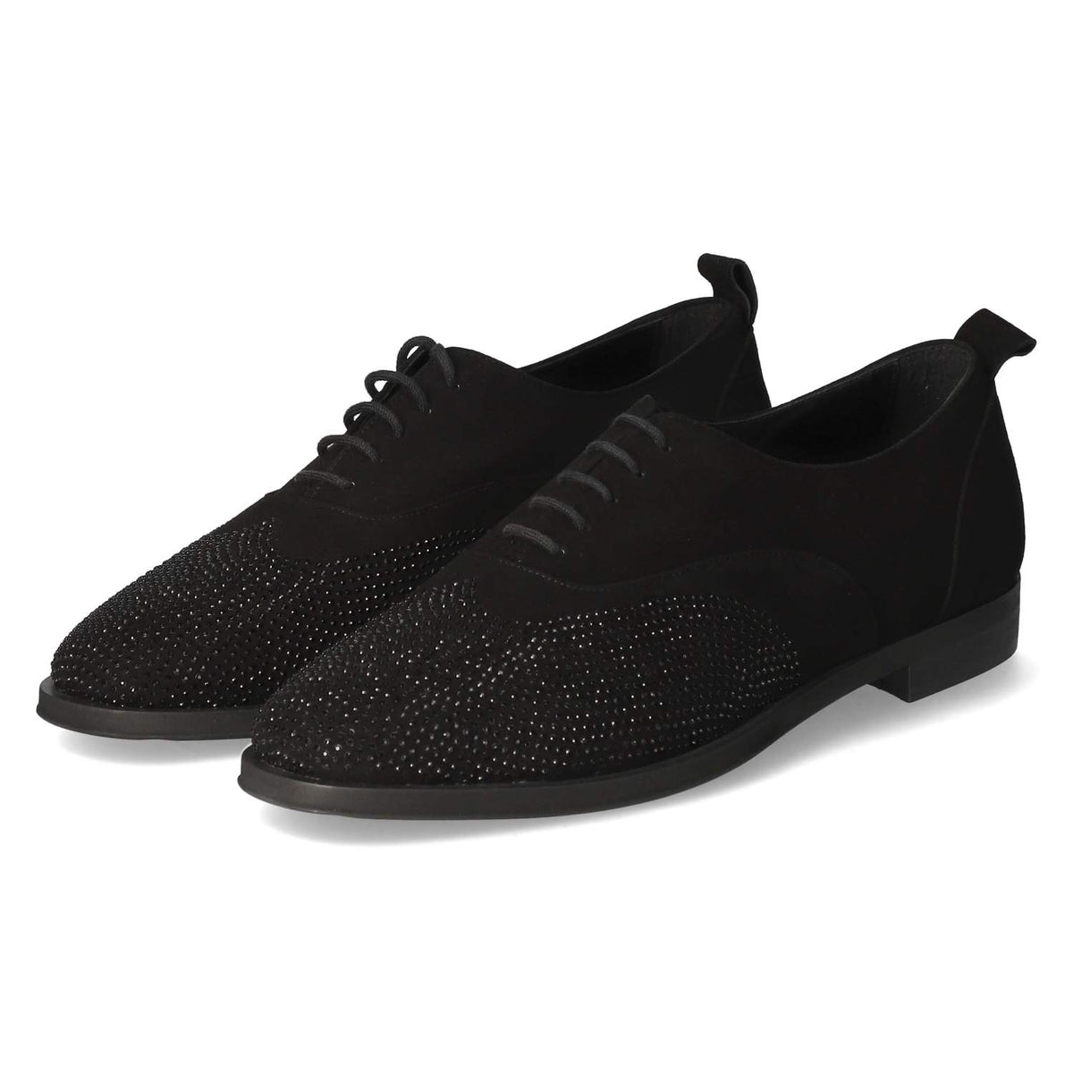 Schnürschuhe Schwarz