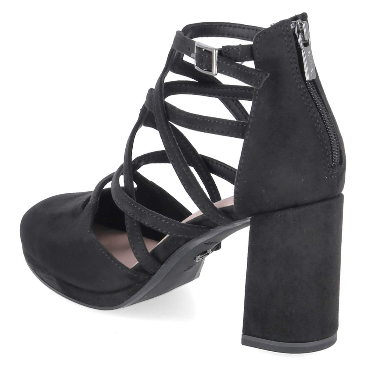 Riemchenpumps Schwarz