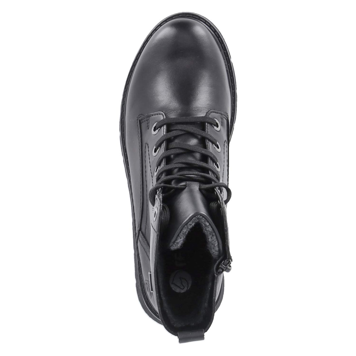 Schnürboots Schwarz