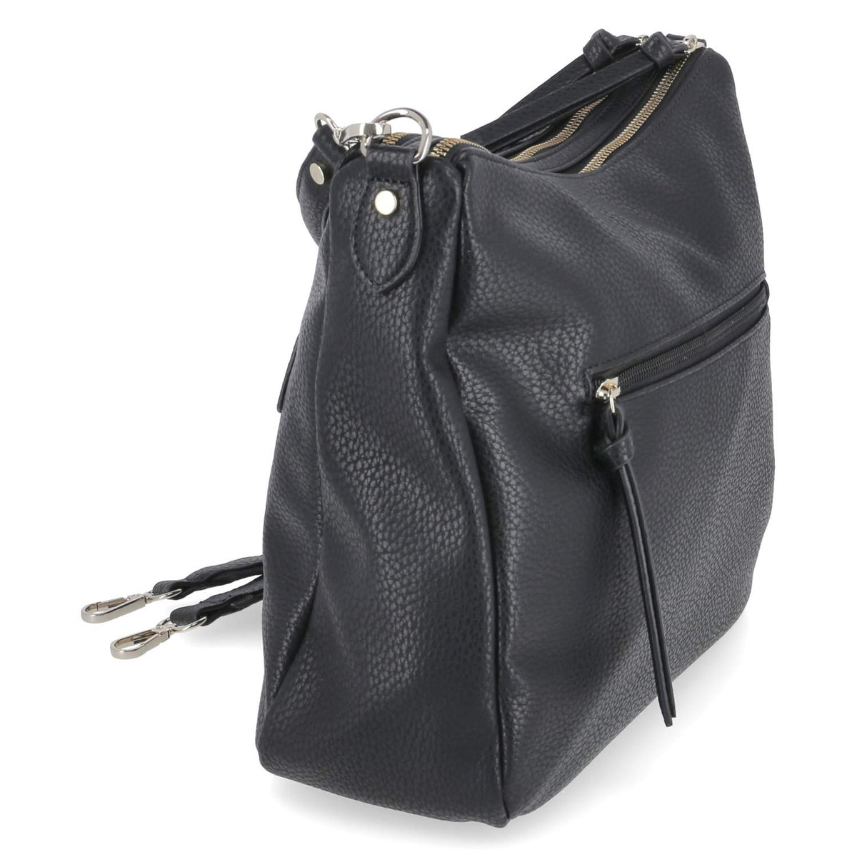 Schultertasche Schwarz