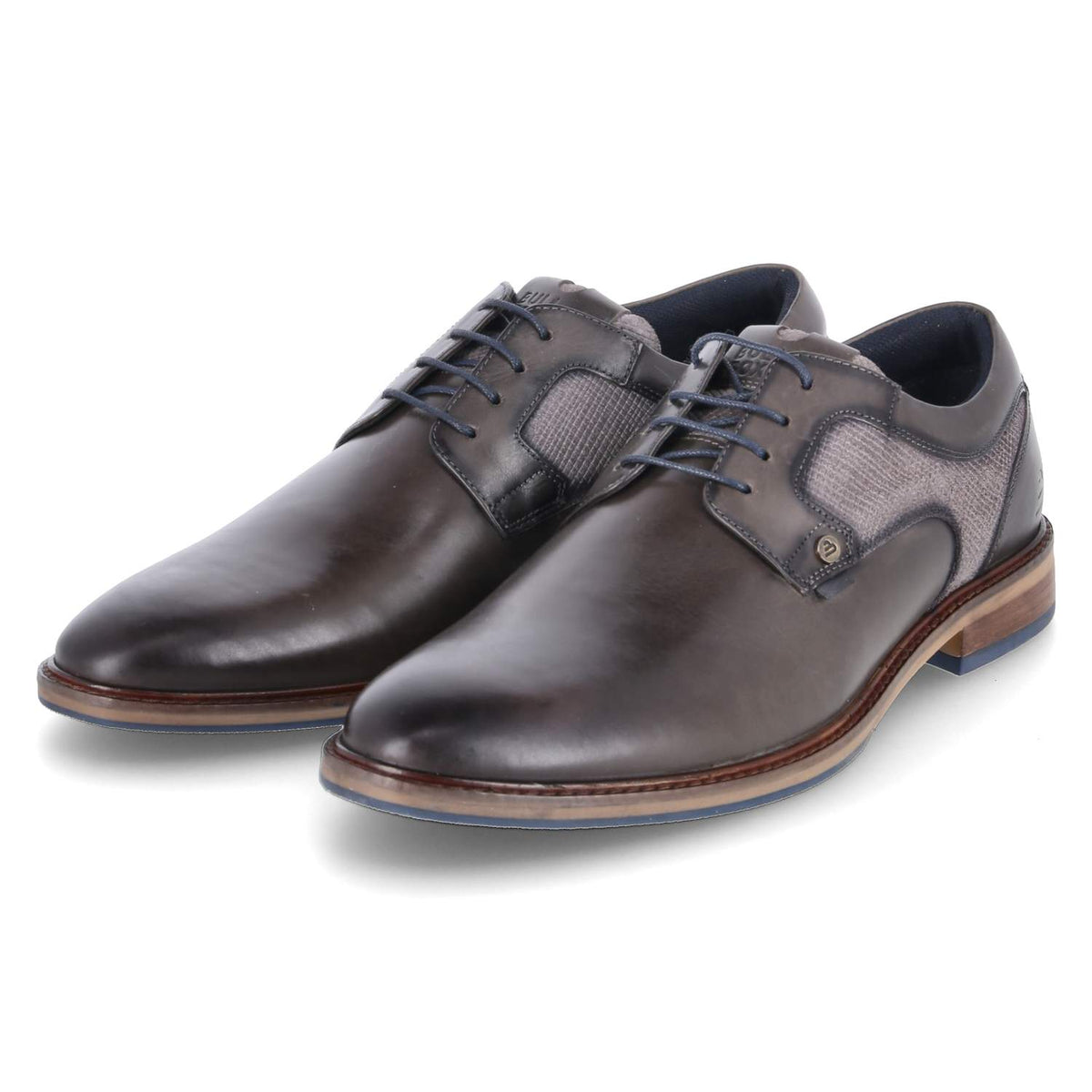 Halbschuhe Grau