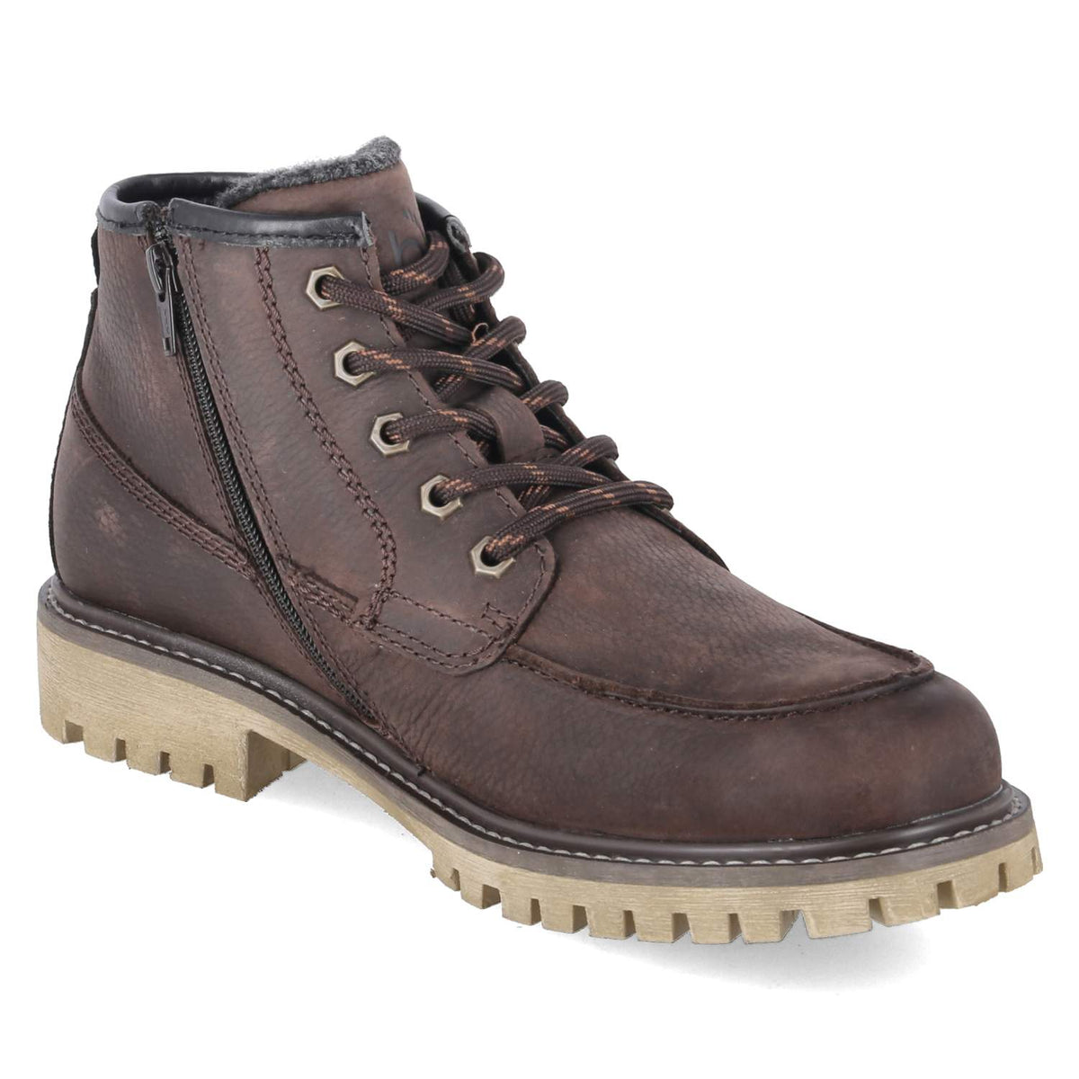 Schnürboots Braun