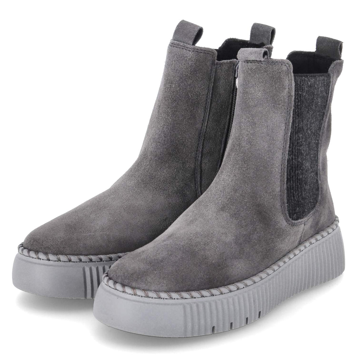 Chelsea Boots Grau