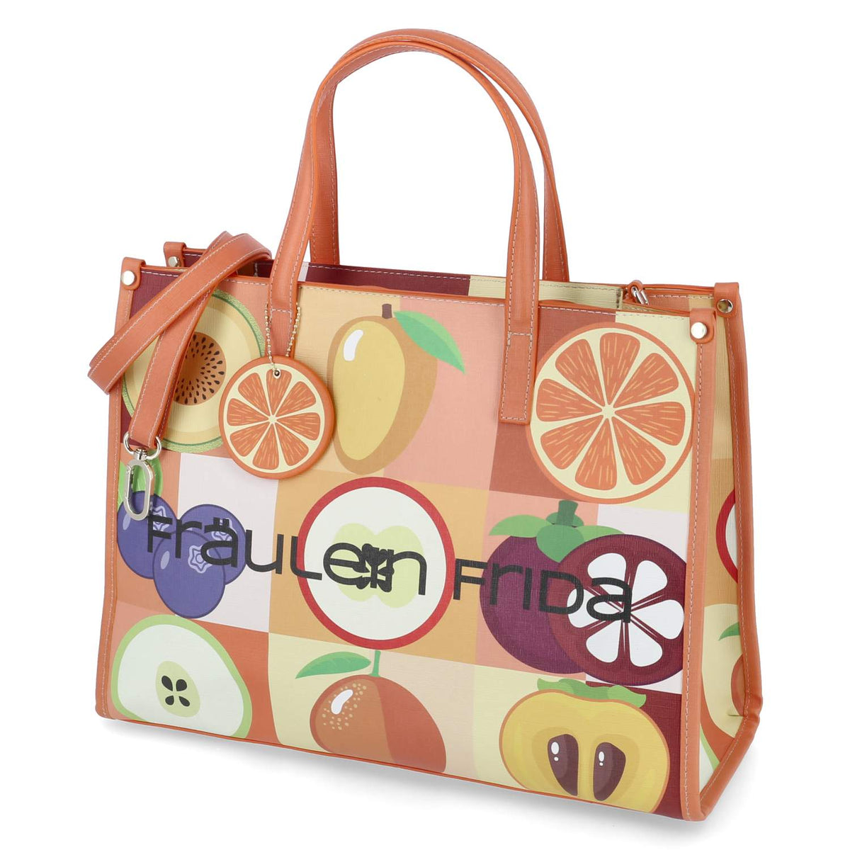 Handtasche Orange