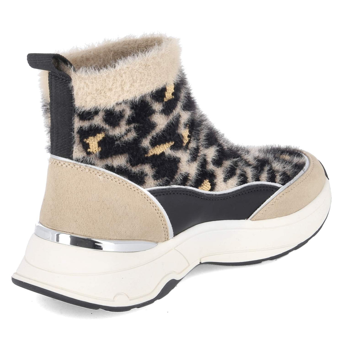 Sock Boots Beige