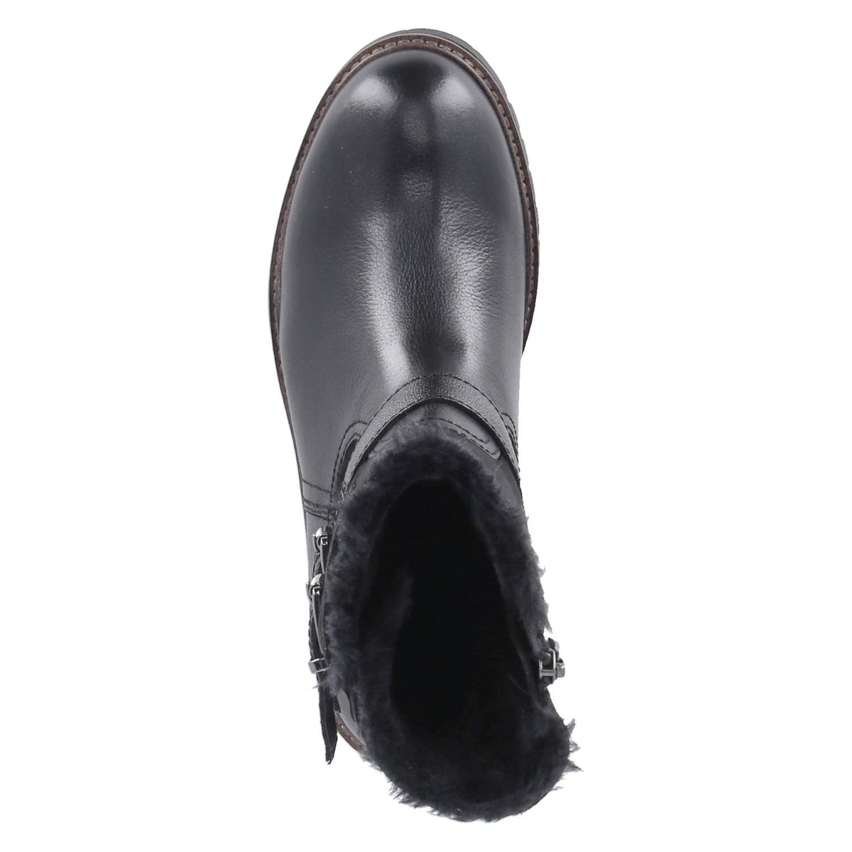 Winterstiefeletten Schwarz