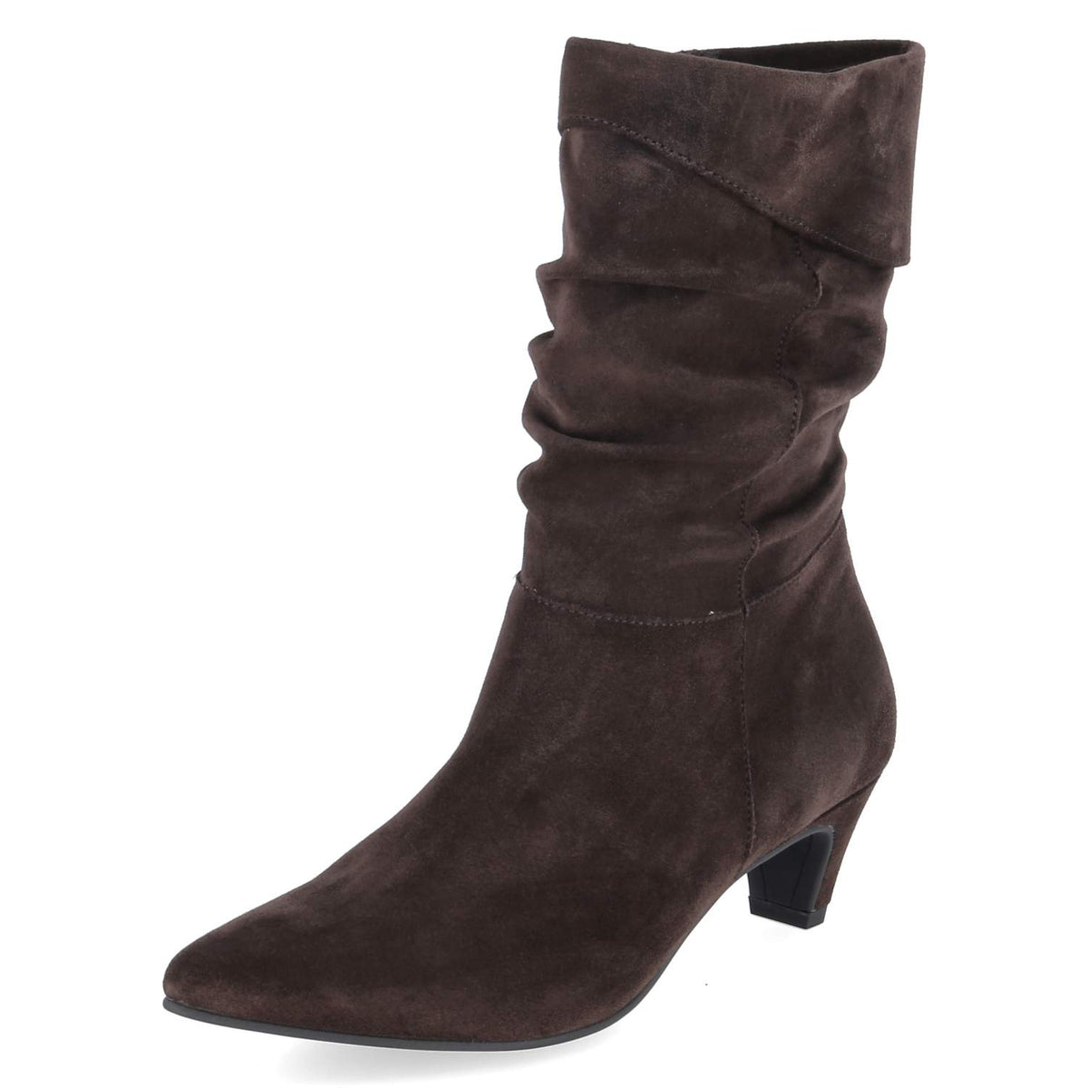 Slouchy Boot Stiefeletten Braun