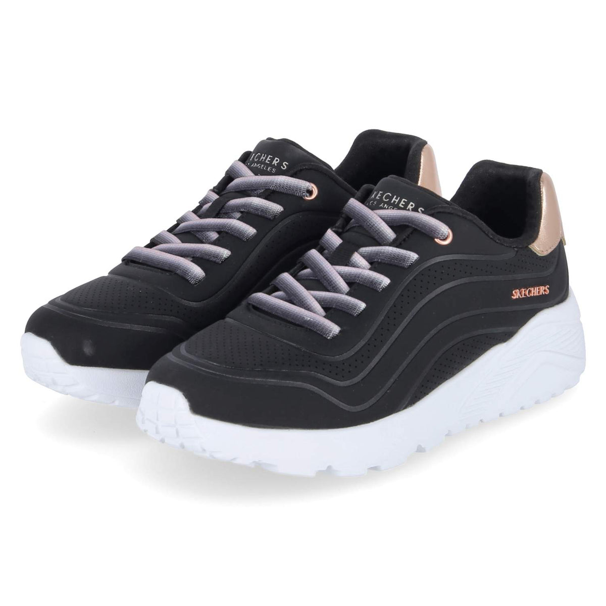 Sneaker UNO LITE OMBRE WAVE Schwarz