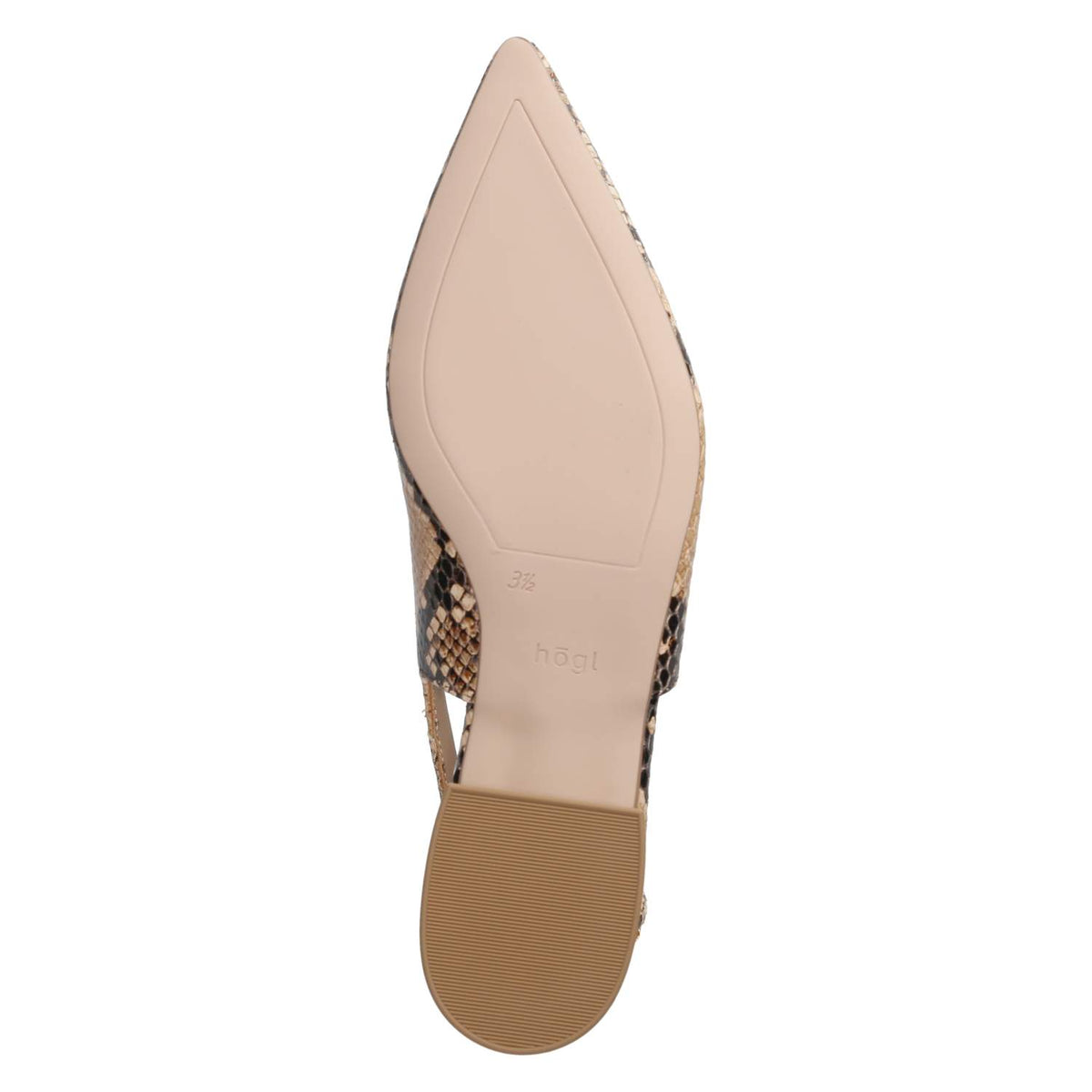 Slingballerinas Beige