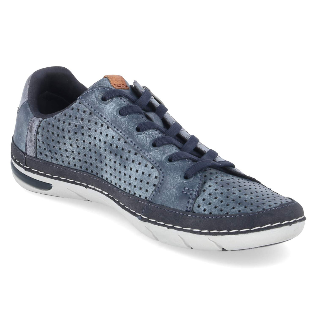 Halbschuhe Blau