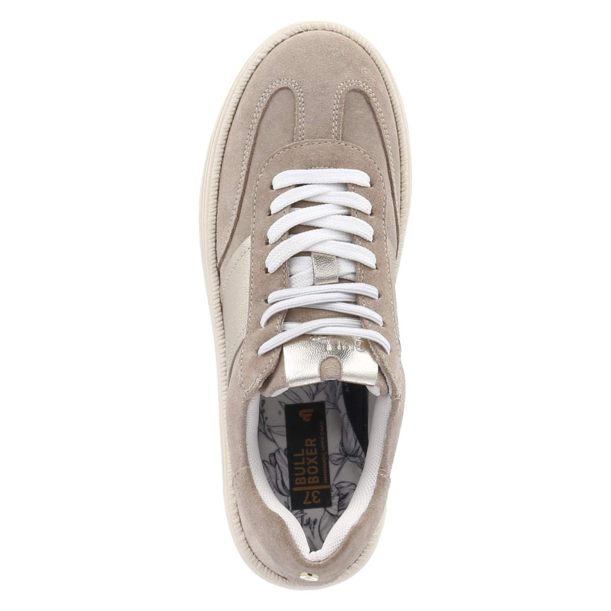 Plateau-Sneaker Beige