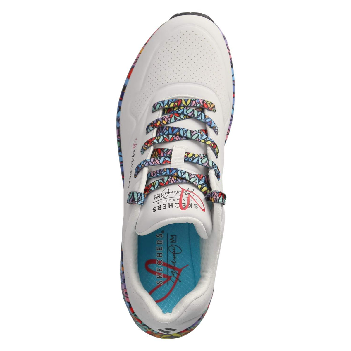 Low Sneaker RAVAGED LOVE Weiß