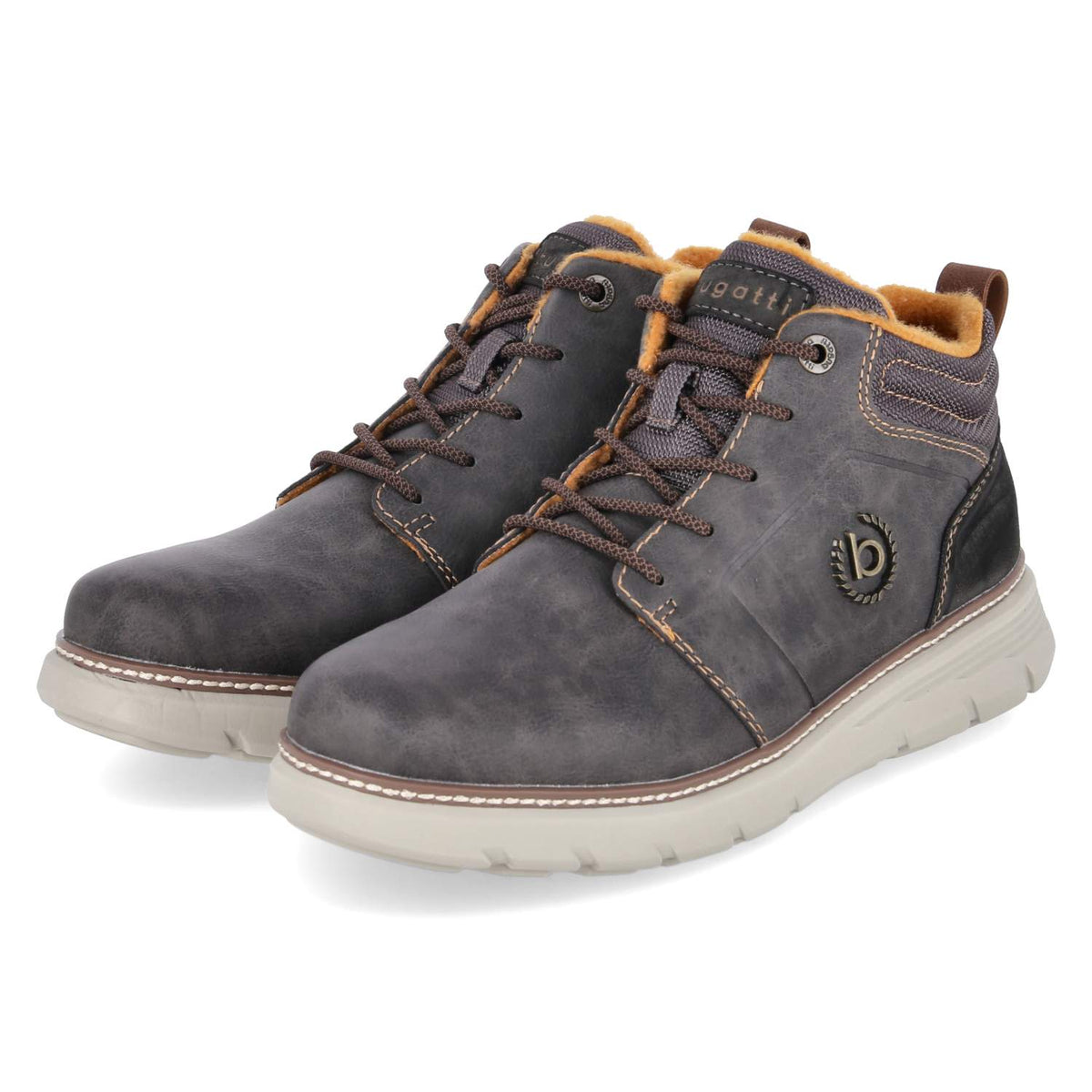 Schnürboots Grau
