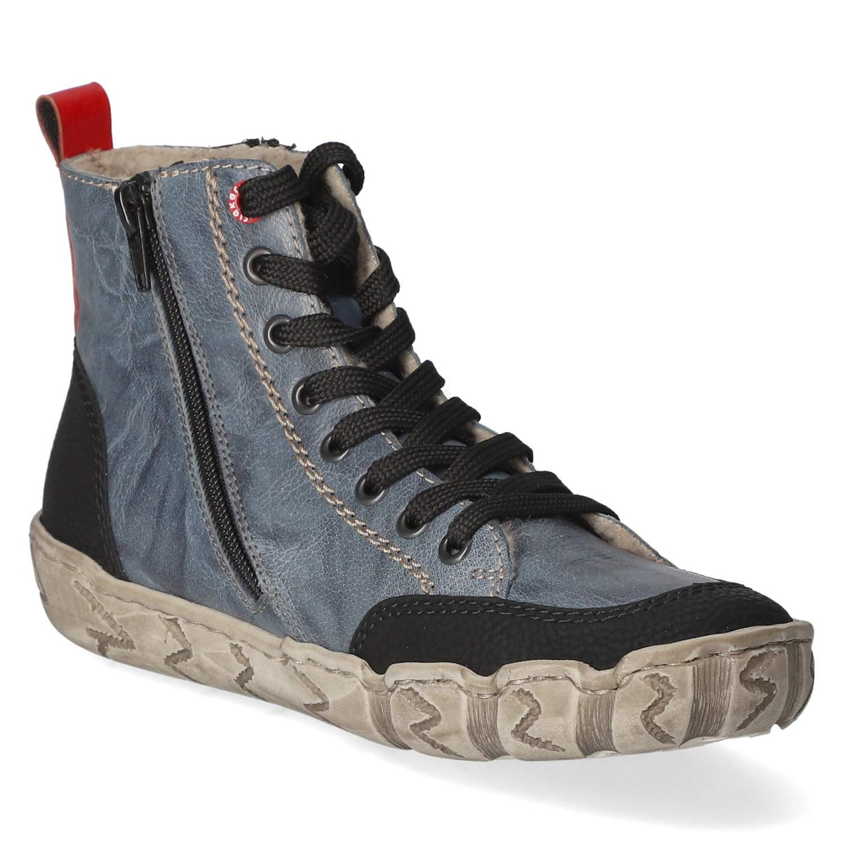 Schnürboots Blau