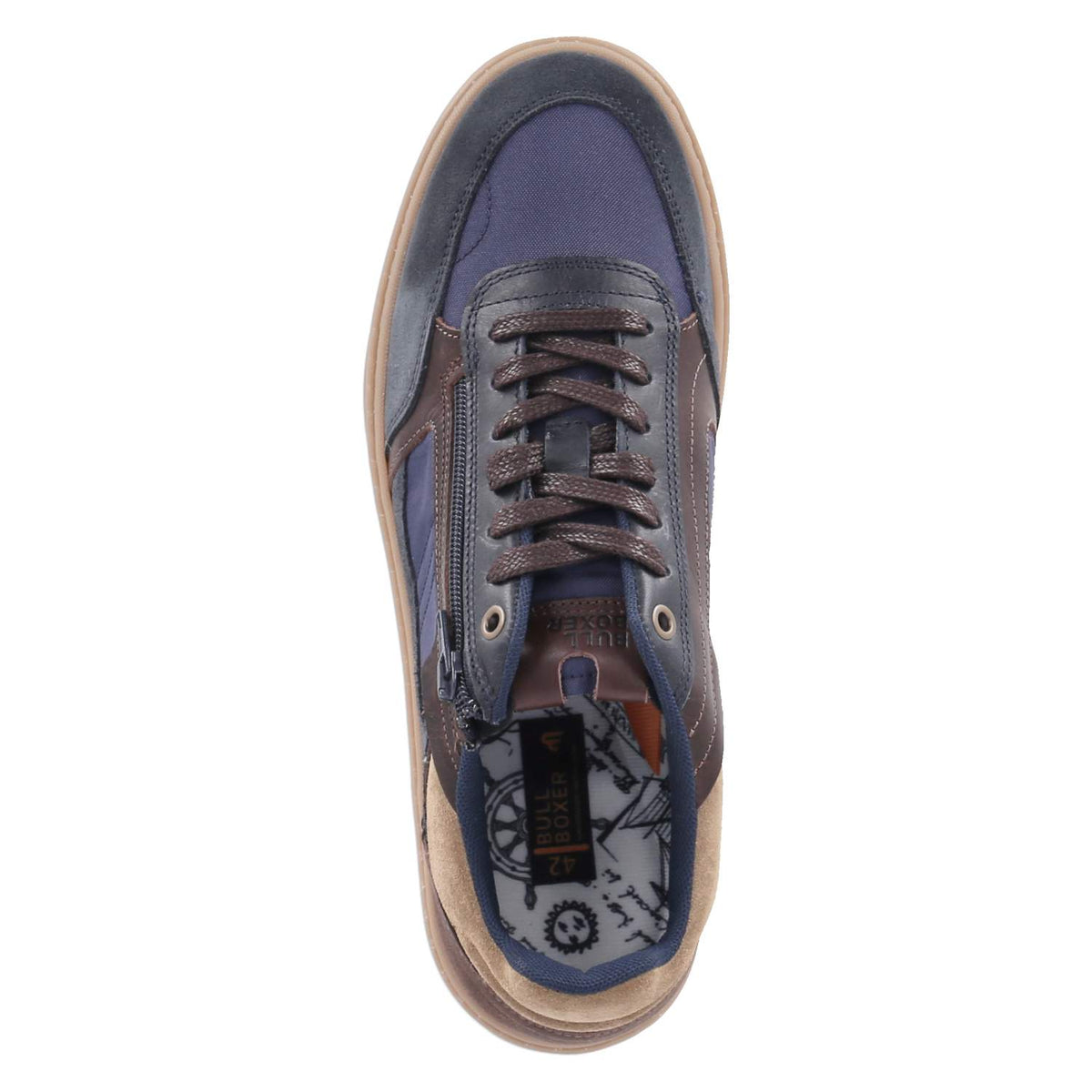 Low Sneaker Blau
