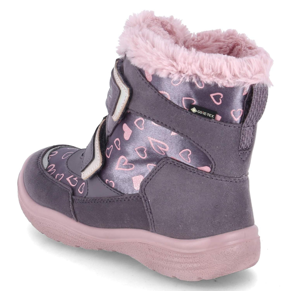 Winterstiefeletten CRYSTA Lila
