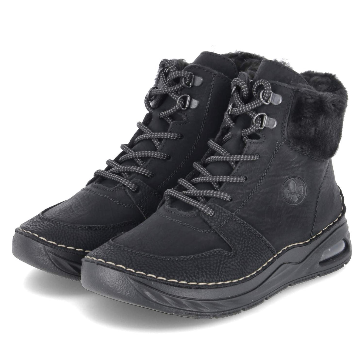 Winterstiefeletten Schwarz