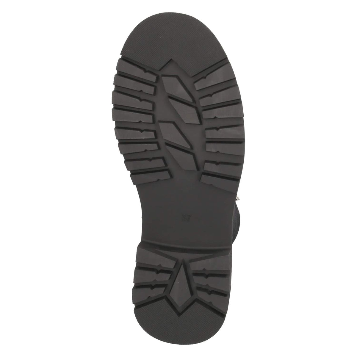 Schnürstiefeletten Schwarz