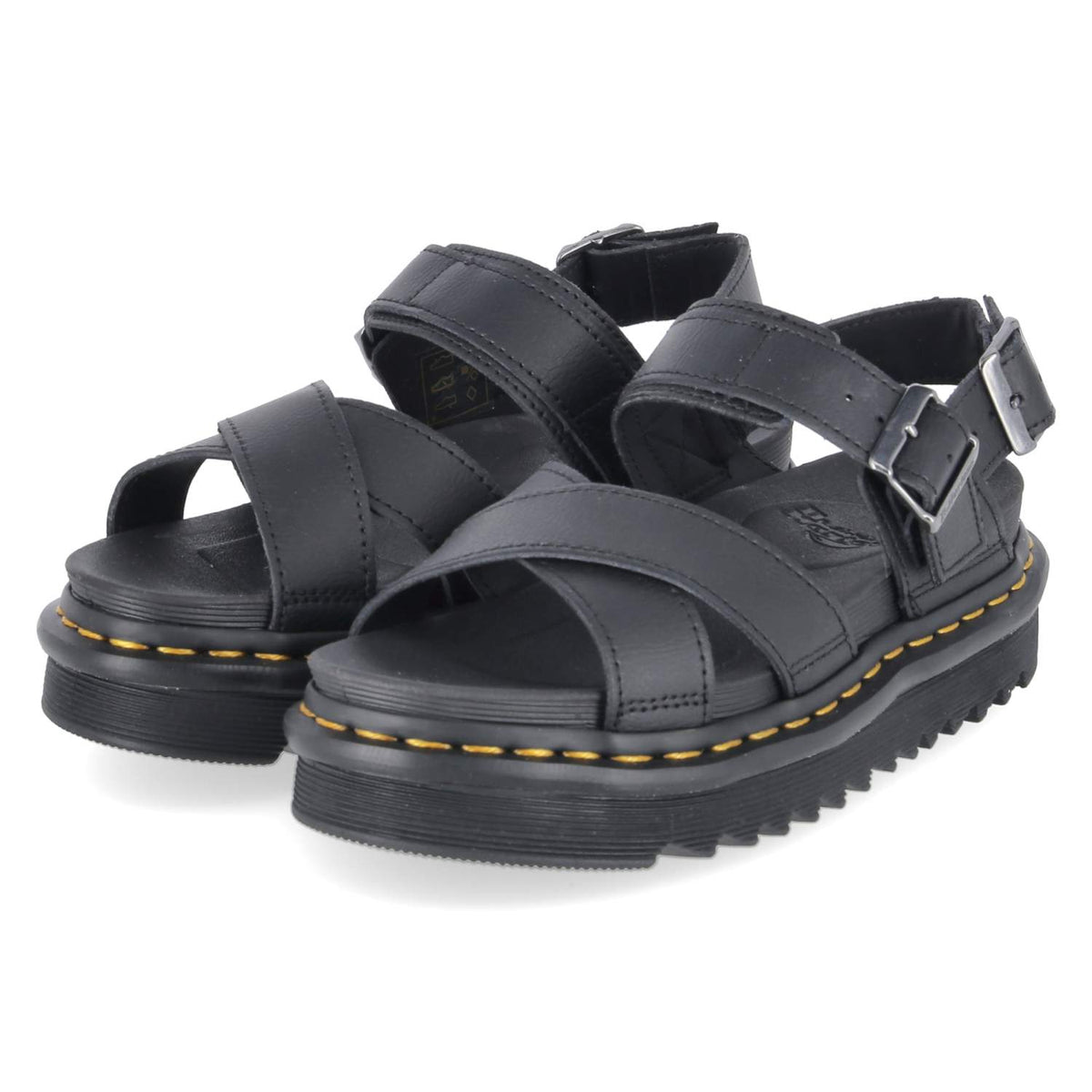 Plateau-Sandalen VOSS II Schwarz