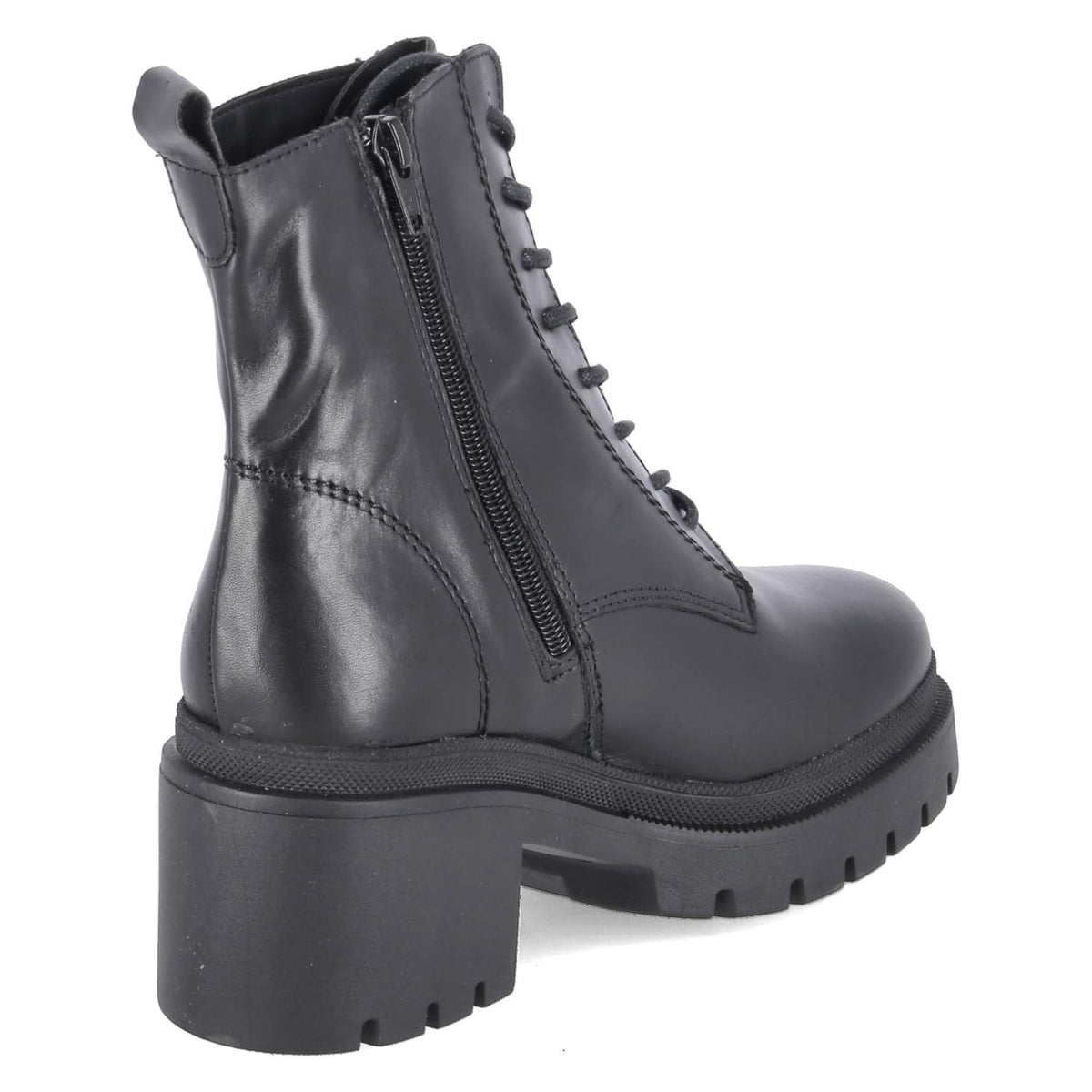 Schnürboots Schwarz