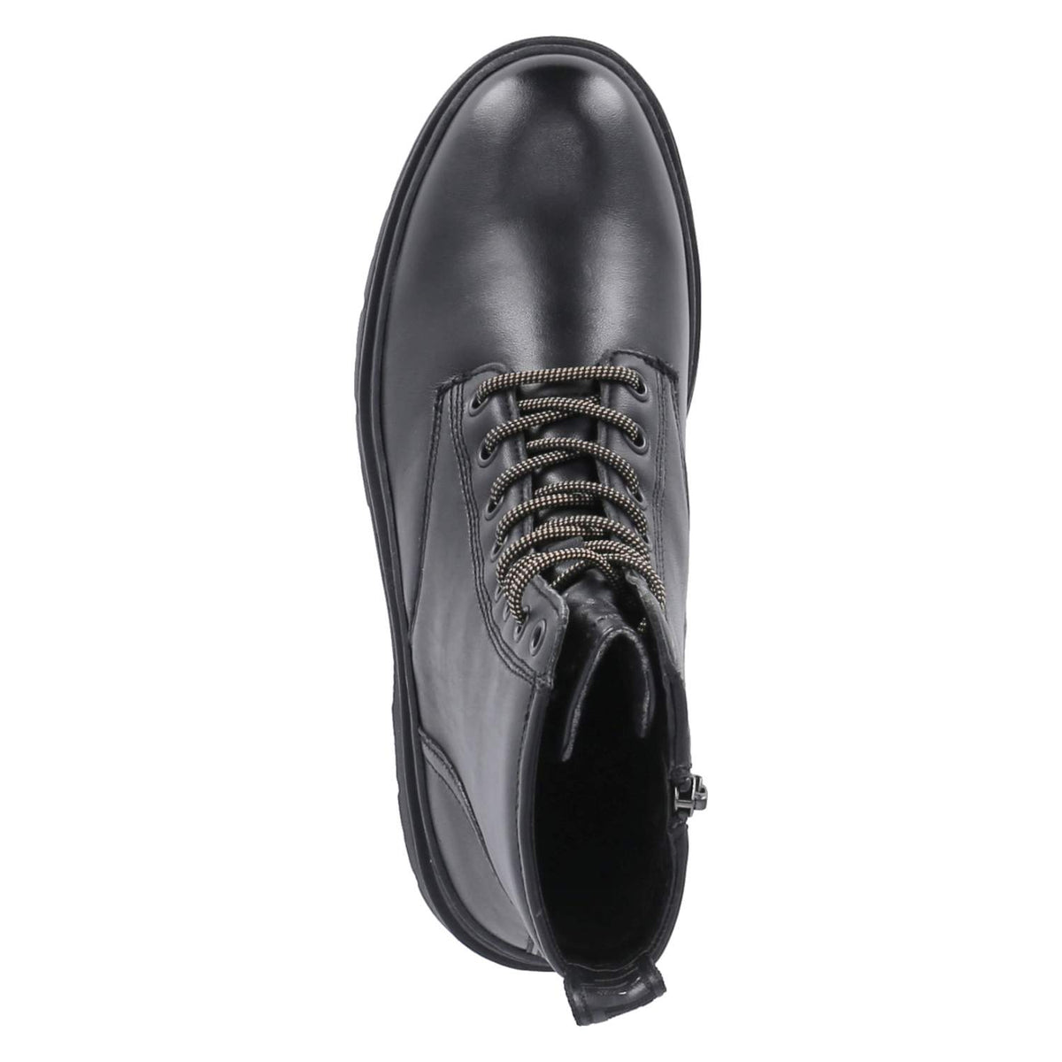 Schnürboots Schwarz