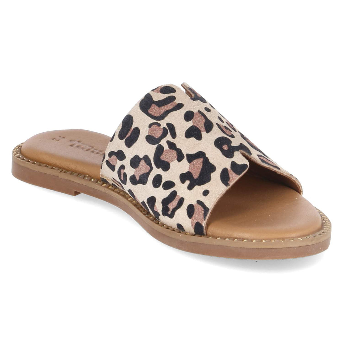 Pantoletten Beige