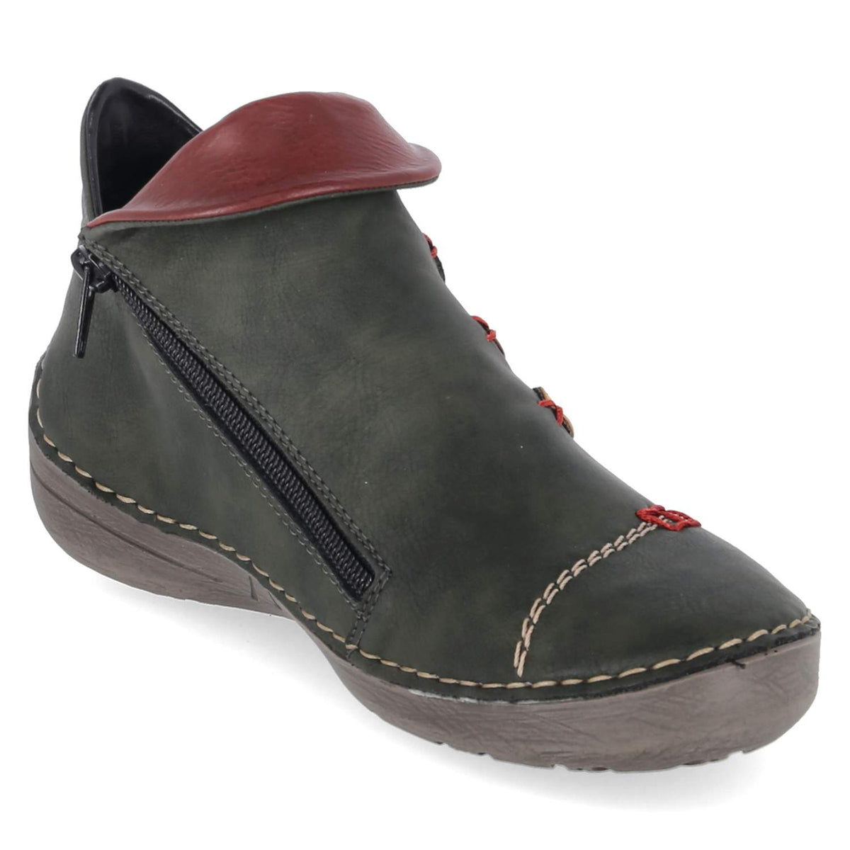 Stiefeletten Grün