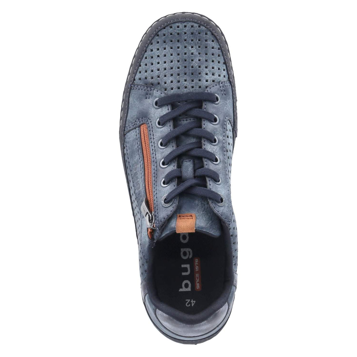 Halbschuhe Blau