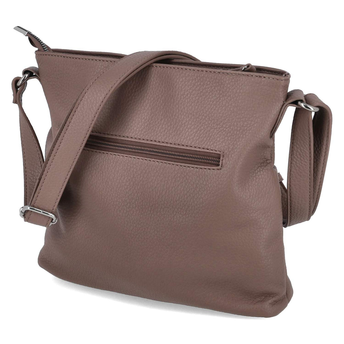 Schultertasche Taupe