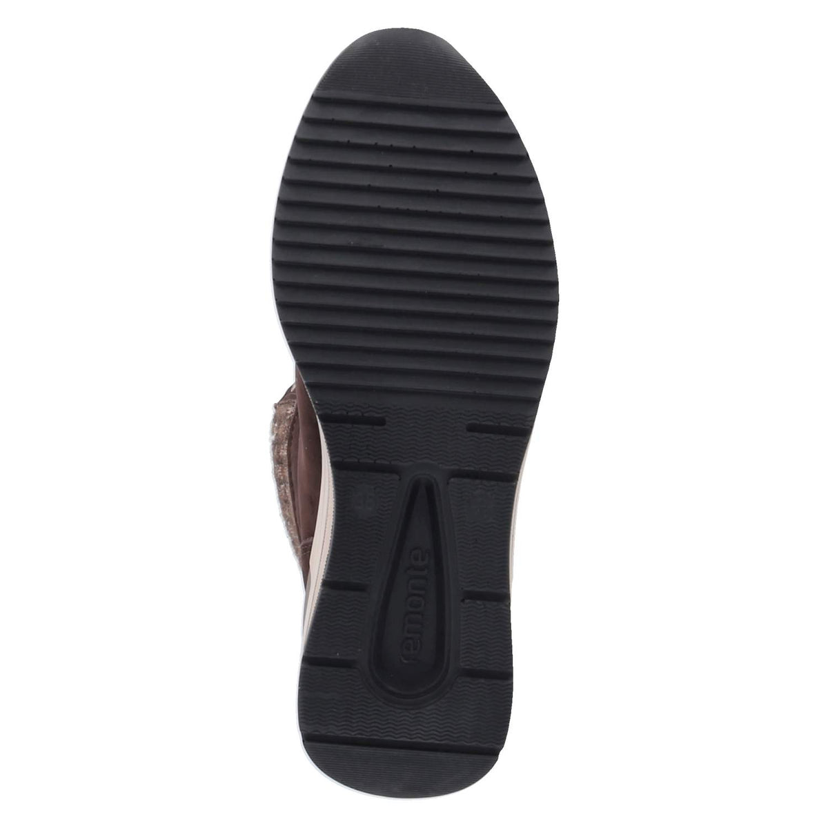Schnürstiefeletten Braun
