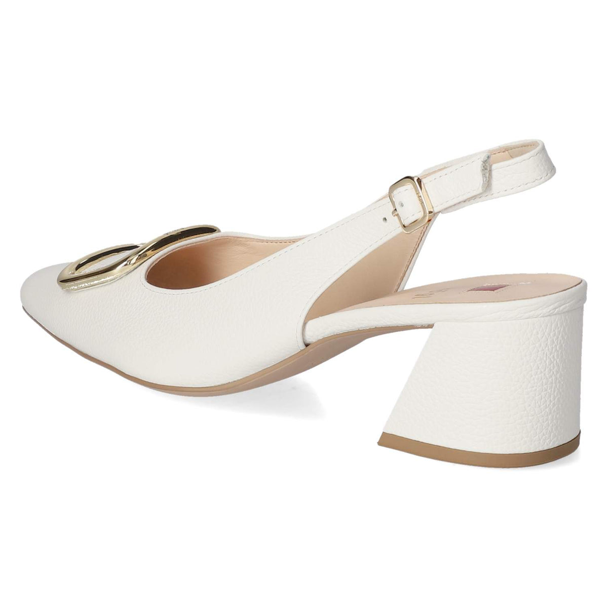 Slingpumps Weiß