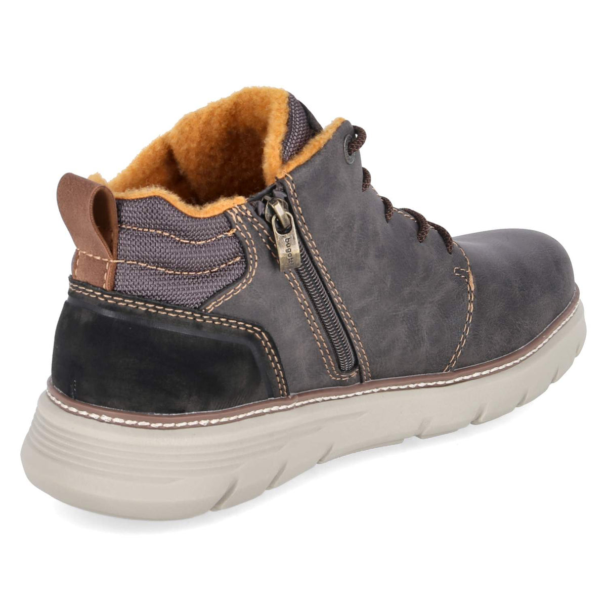 Schnürboots Grau