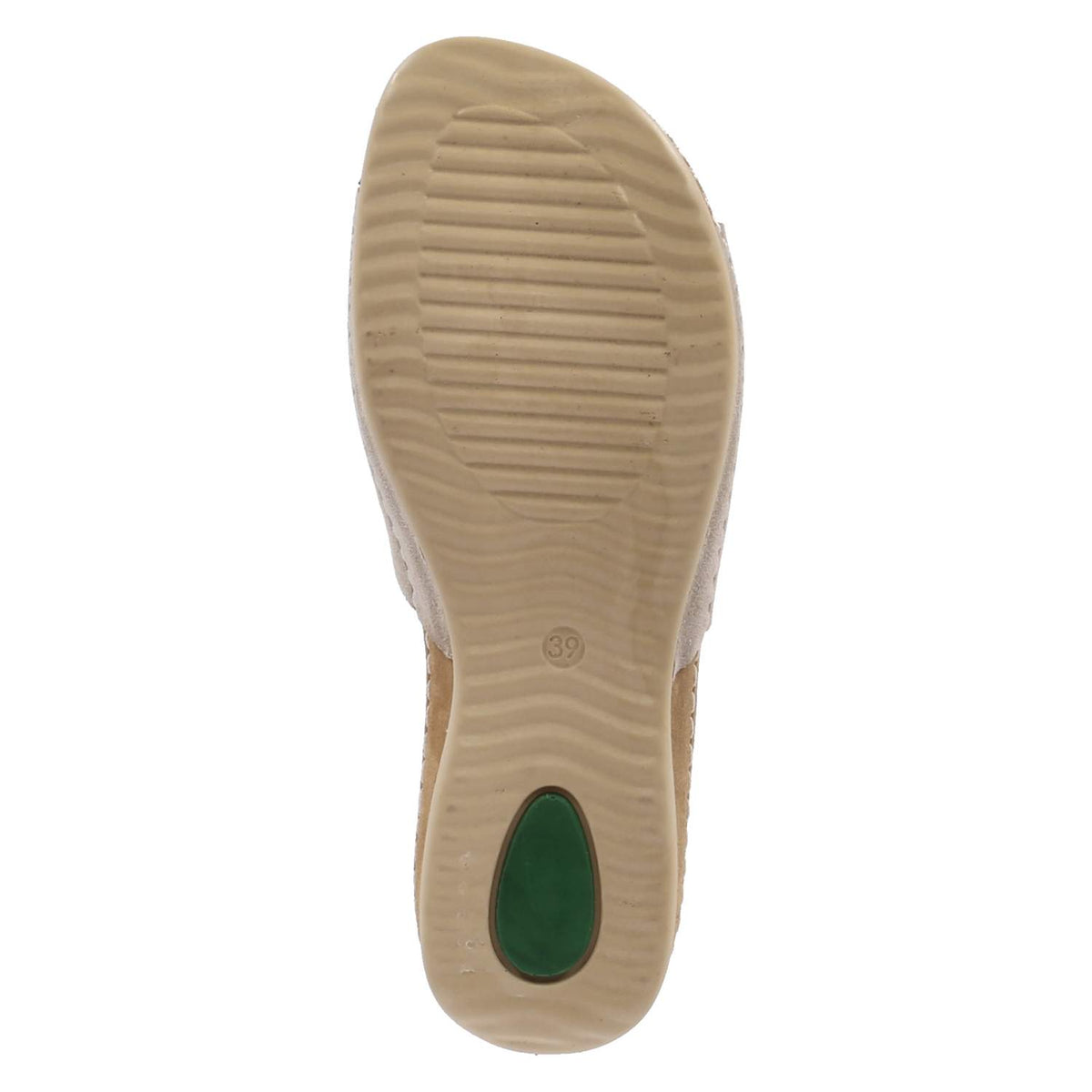 Pantoletten Beige