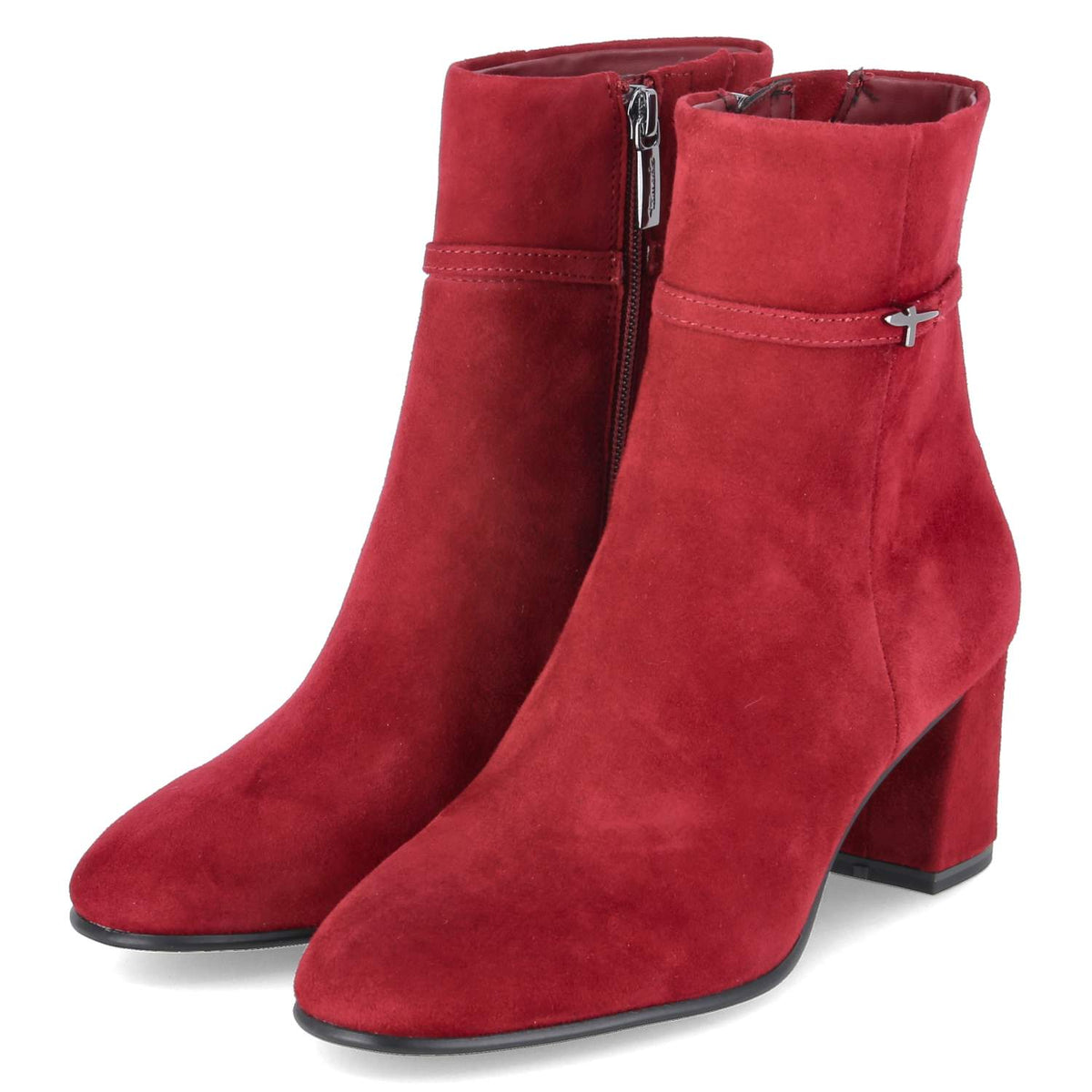 Stiefeletten Rot