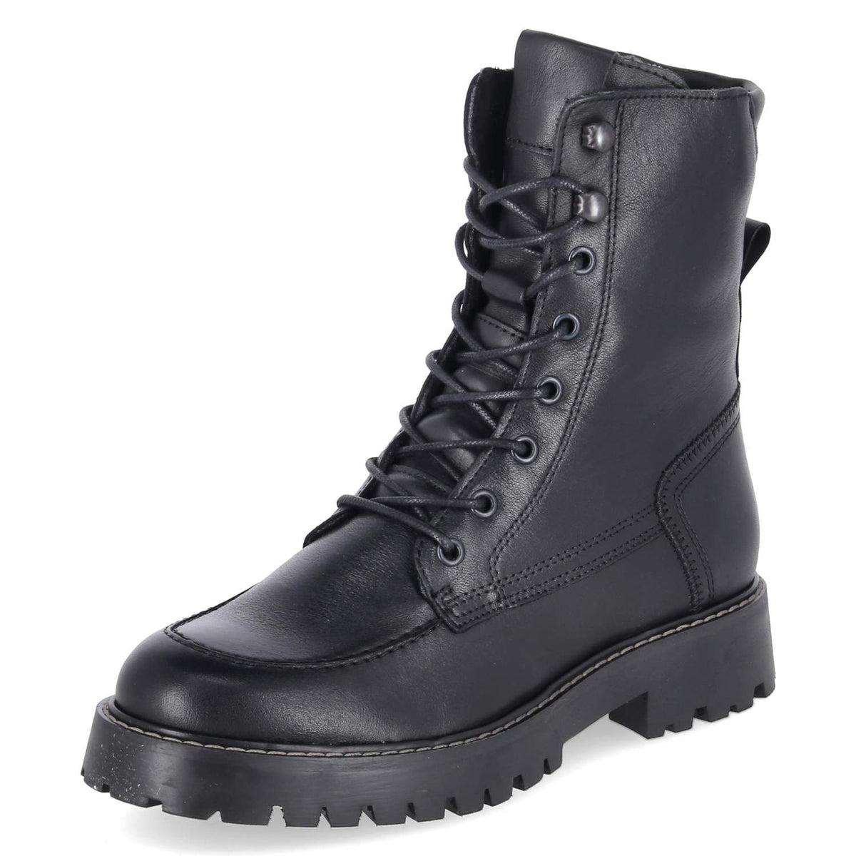 Schnürboots Schwarz