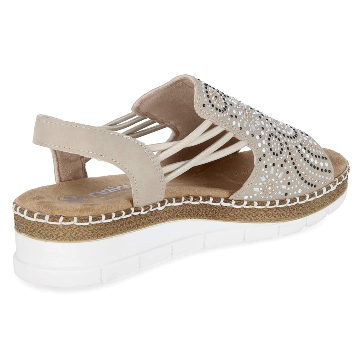 Sandalen Beige
