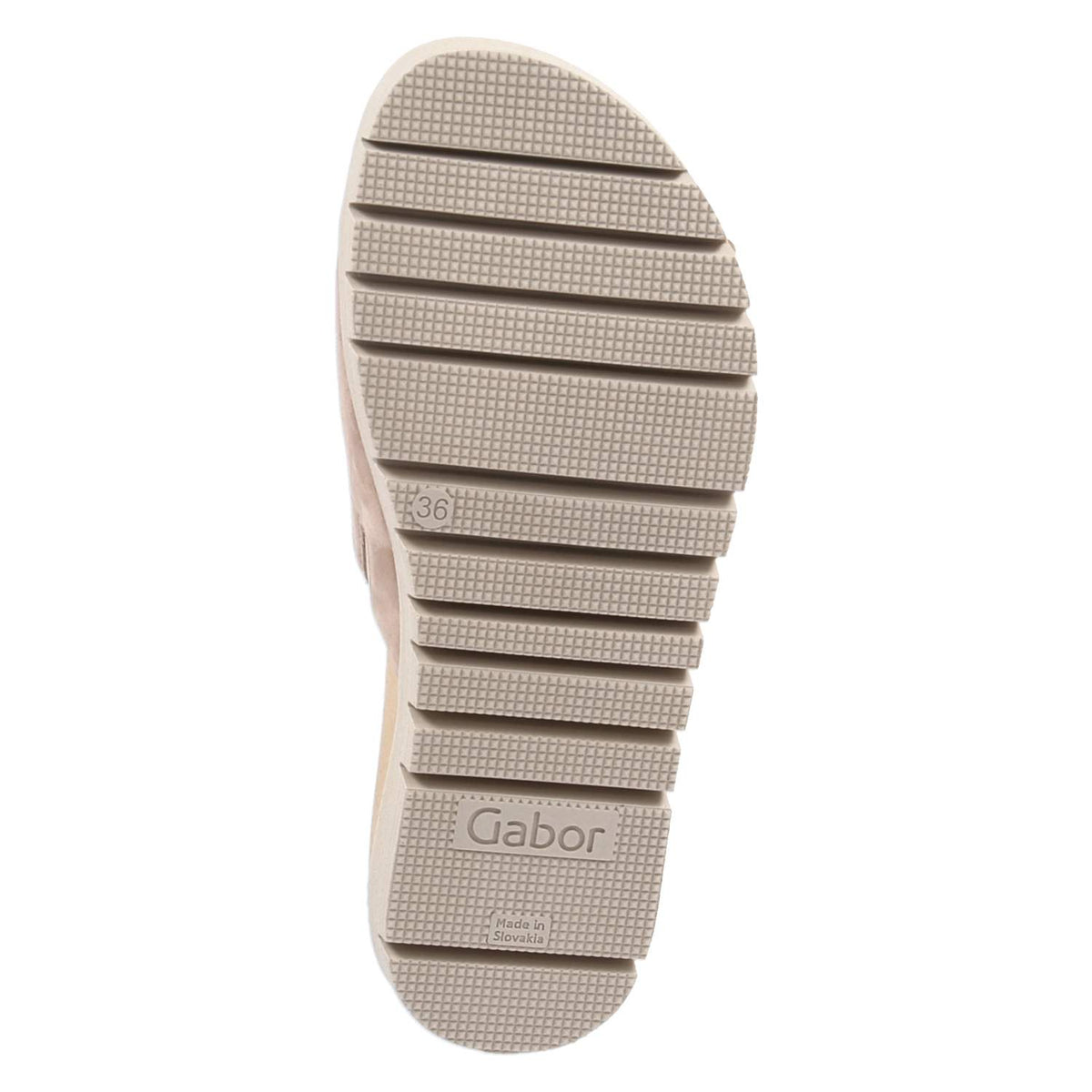 Pantoletten Beige